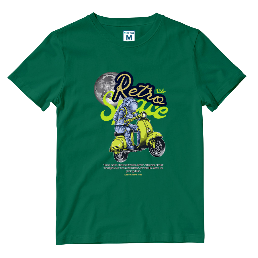 Cotton Shirt: SPACE RETRO VIBE