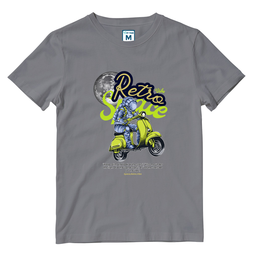 Cotton Shirt: SPACE RETRO VIBE