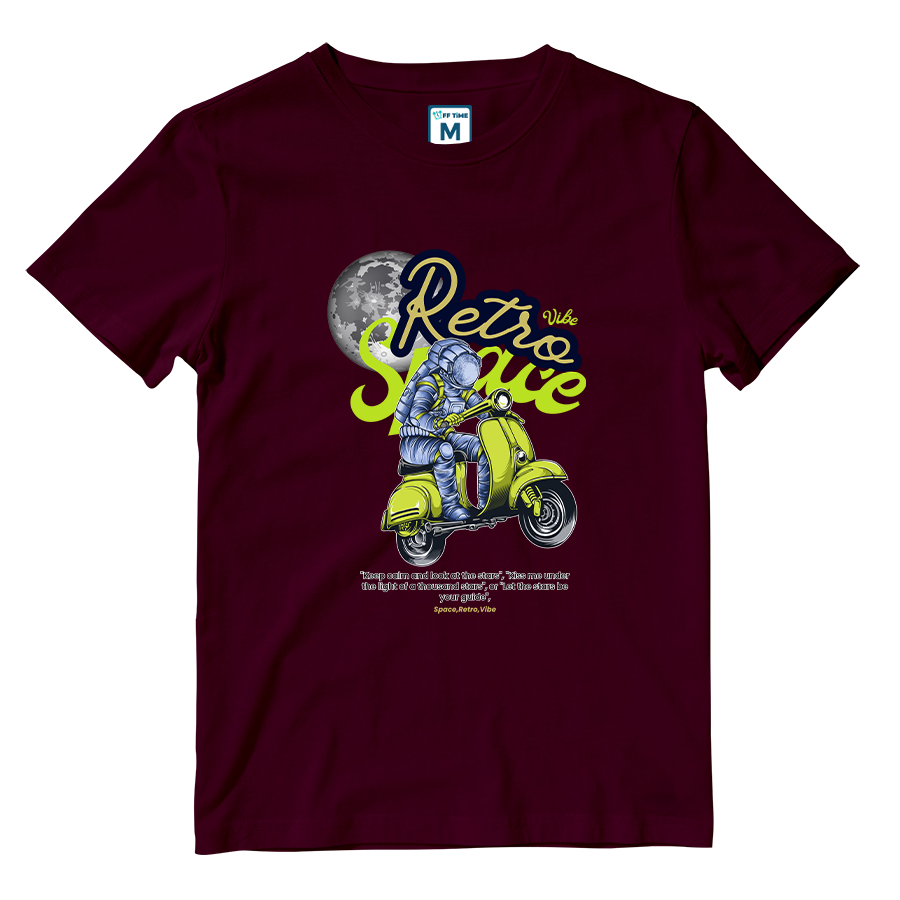 Cotton Shirt: SPACE RETRO VIBE