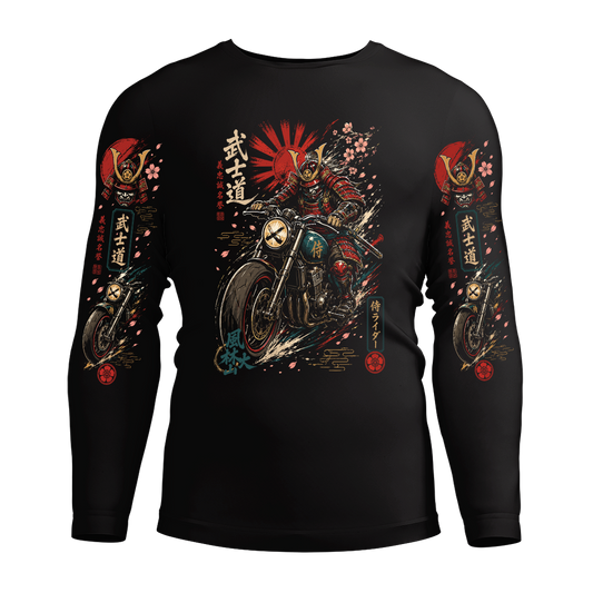 Long Sleeve Drifit Shirt: Samurai Rider
