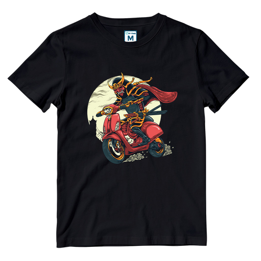 Cotton Shirt: Samurai Scooter