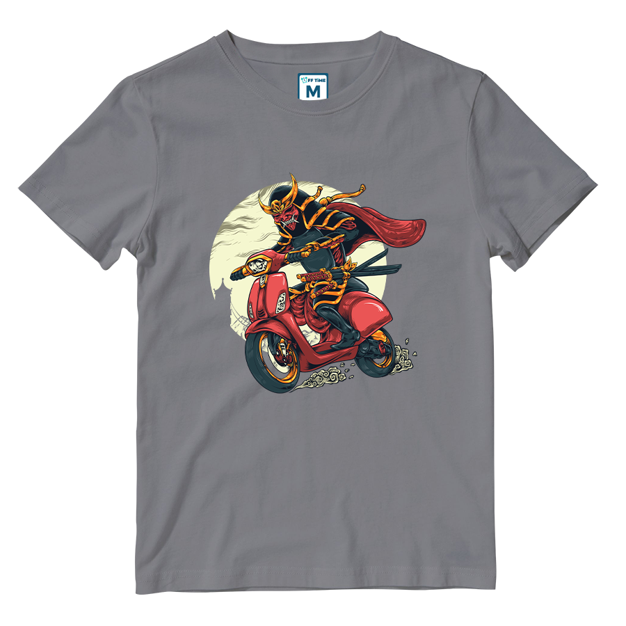 Cotton Shirt: Samurai Scooter