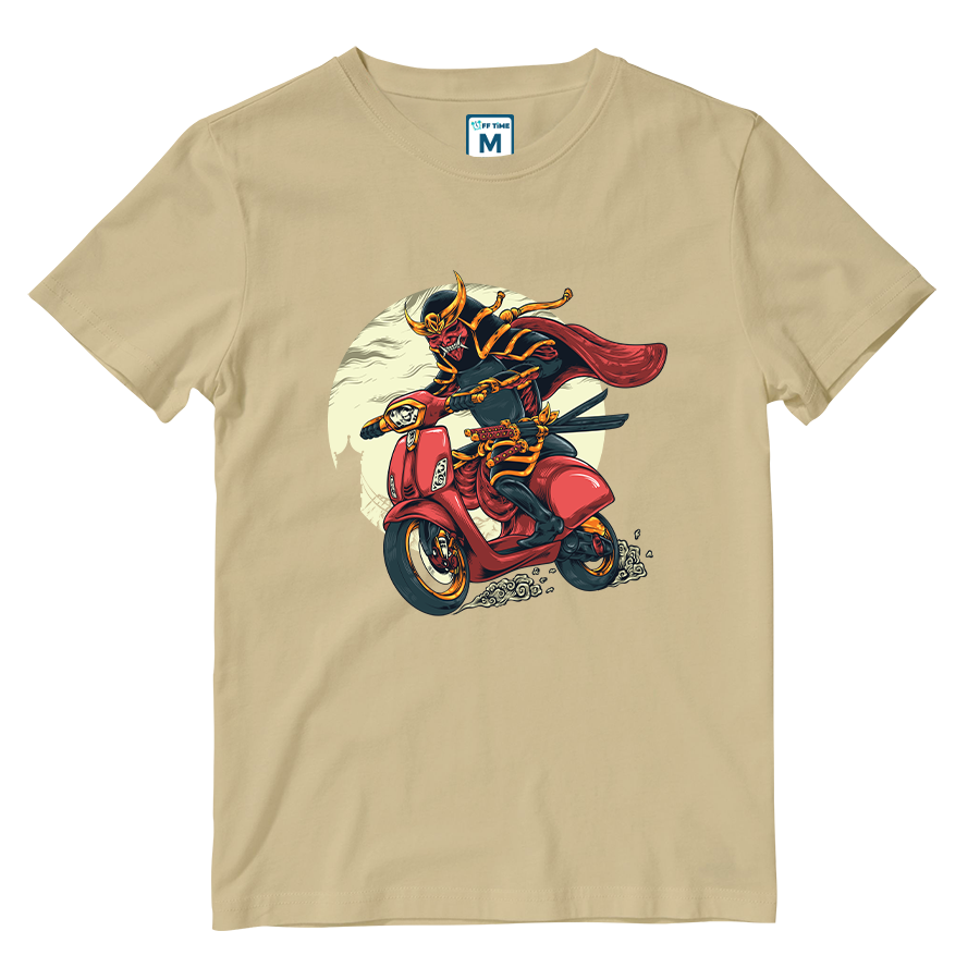 Cotton Shirt: Samurai Scooter