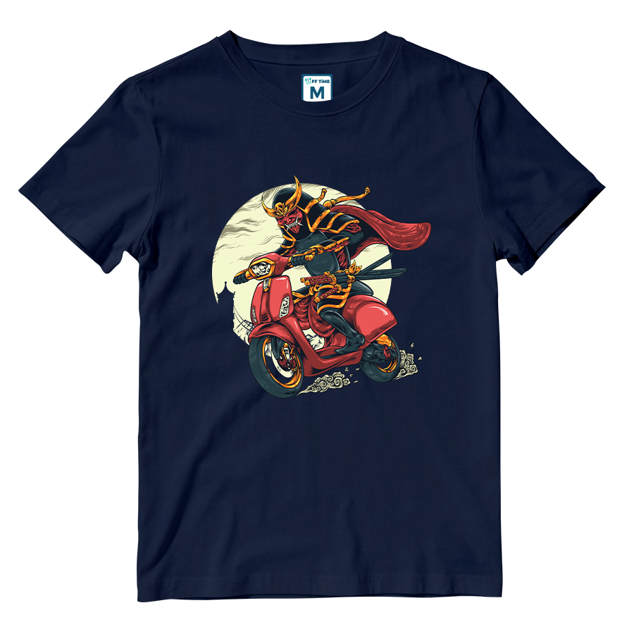 Cotton Shirt: Samurai Scooter