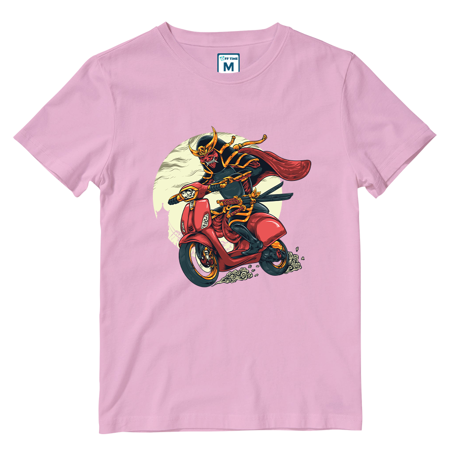 Cotton Shirt: Samurai Scooter