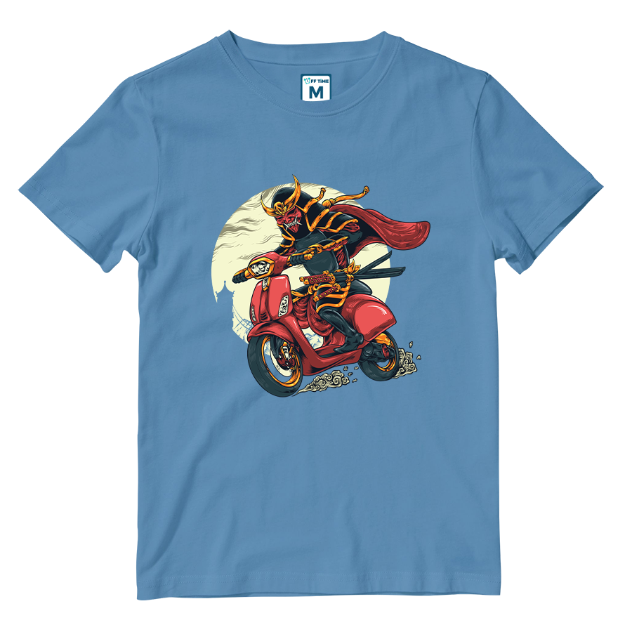 Cotton Shirt: Samurai Scooter