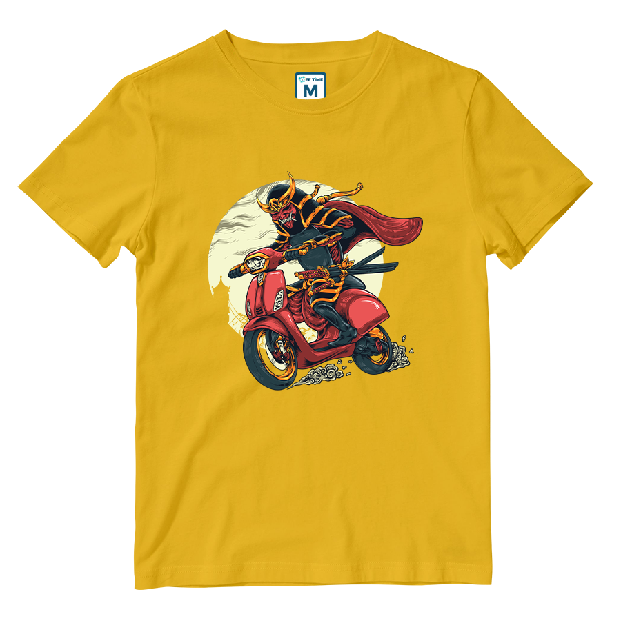 Cotton Shirt: Samurai Scooter