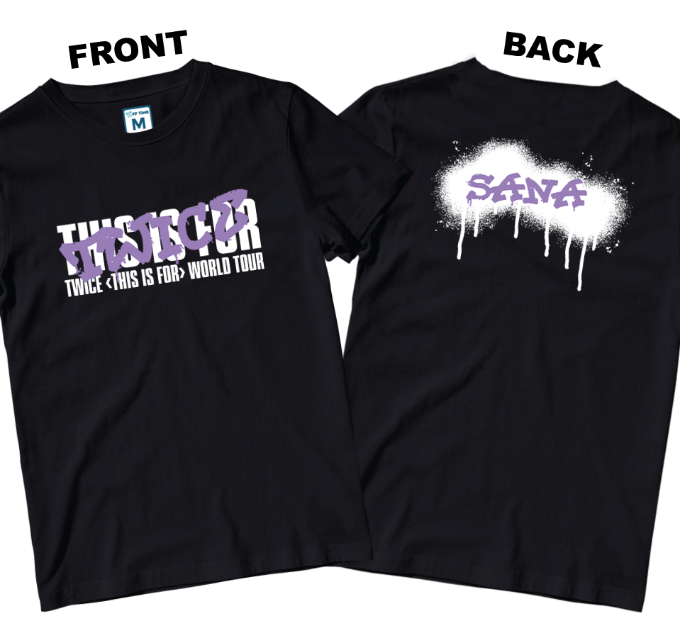 Cotton Shirt: Sana (Front and Back)