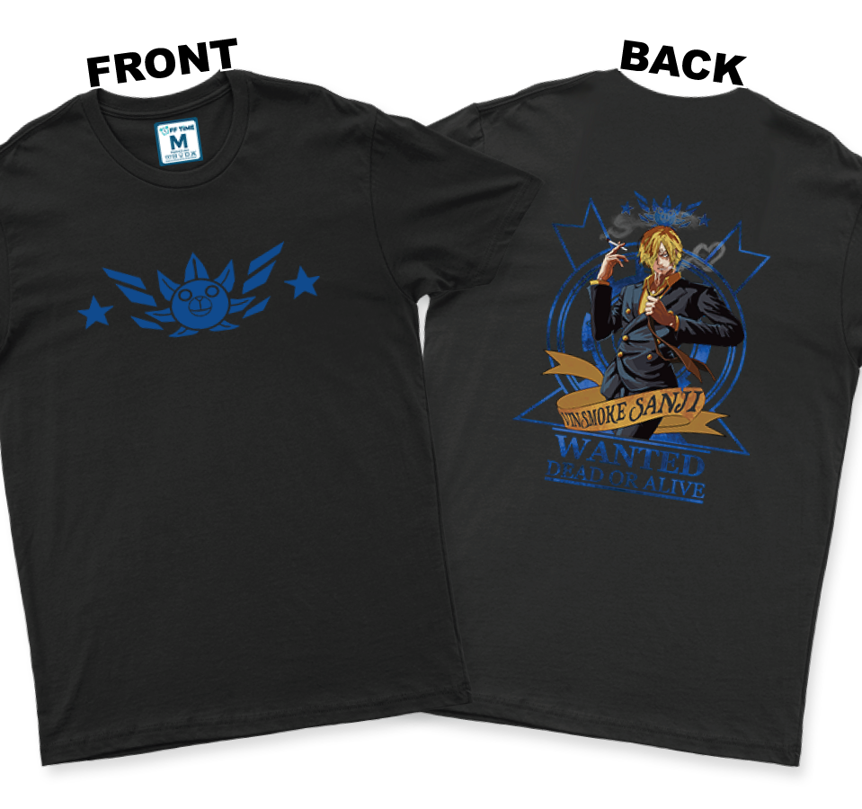 C.Spandex Shirt: Sanji (Front and Back)