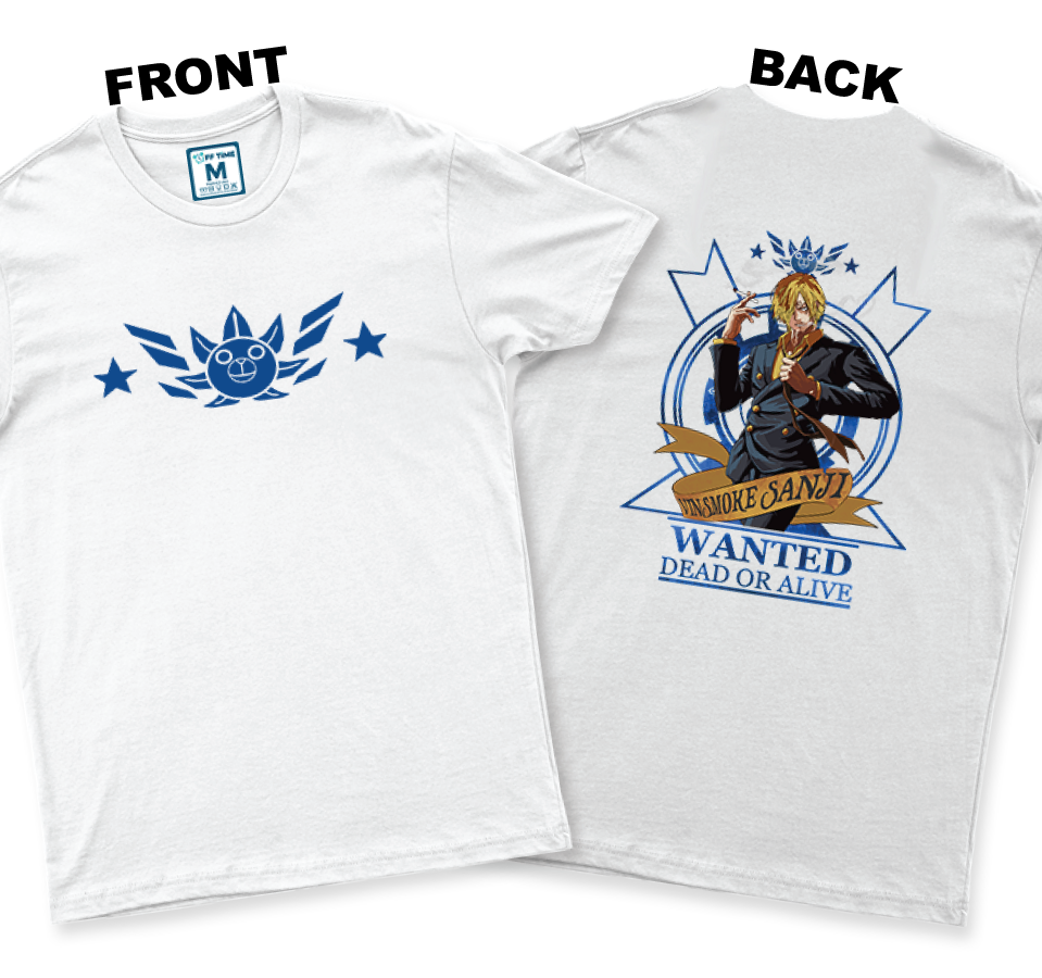 C.Spandex Shirt: Sanji (Front and Back)