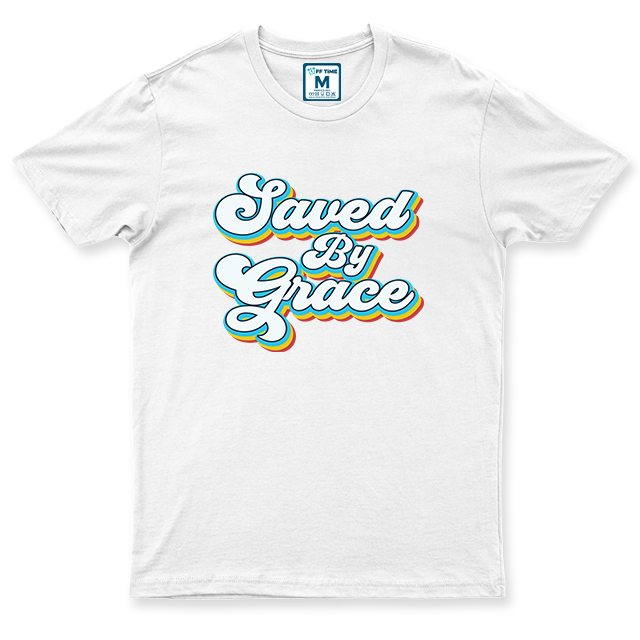 C.Spandex Shirt: Saved By Grace