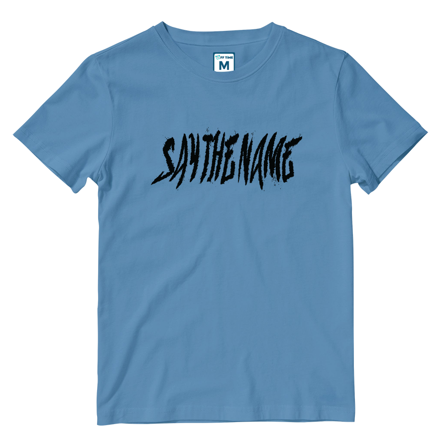 Cotton Shirt: Say The Name Grunge