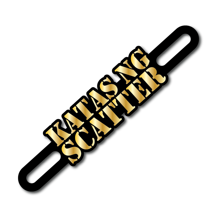 Motorcycle Plate Badge: Katas Ng Scatter