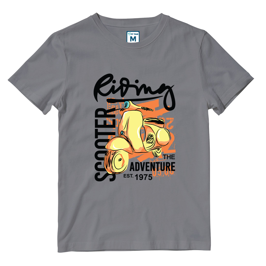 Cotton Shirt: Scooter Adventure