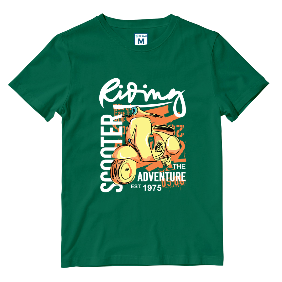 Cotton Shirt: Scooter Adventure