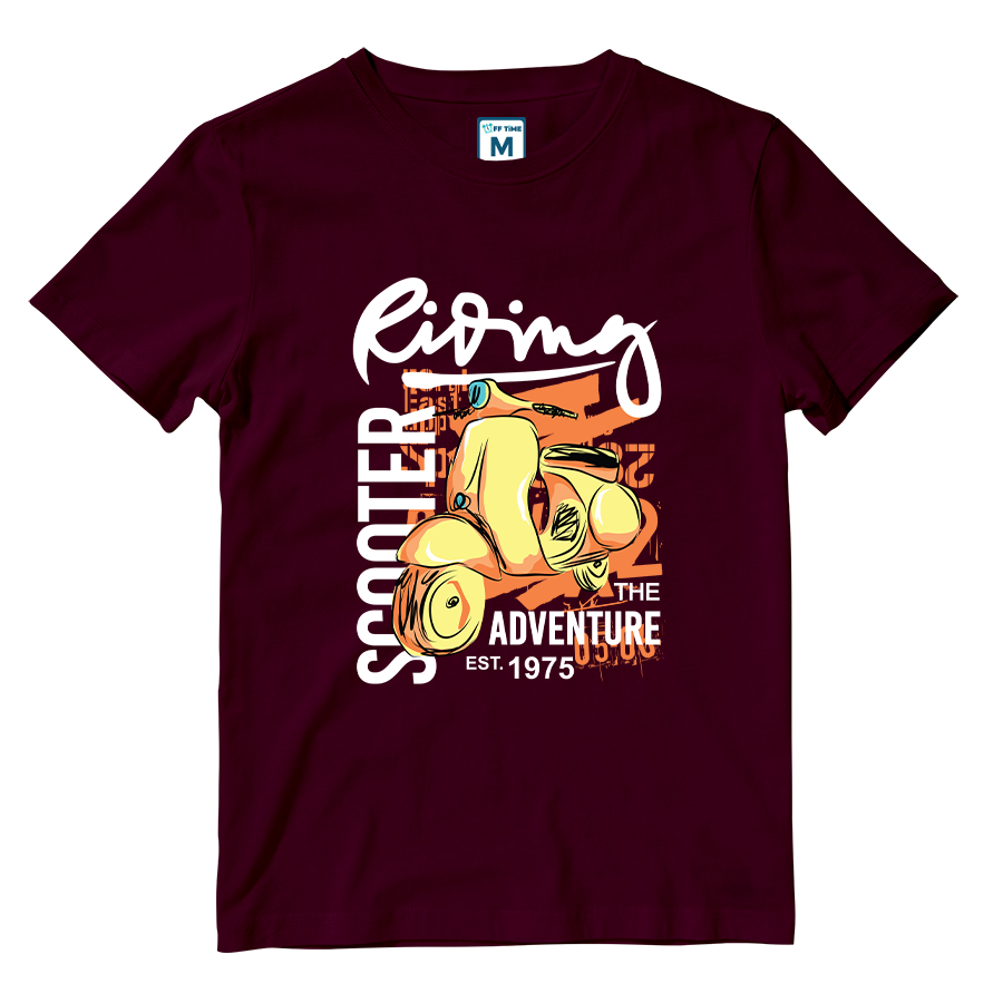Cotton Shirt: Scooter Adventure