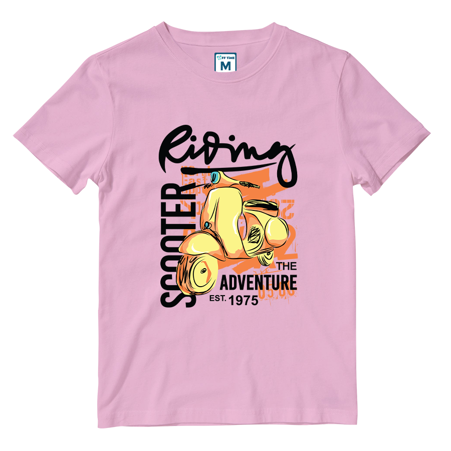Cotton Shirt: Scooter Adventure