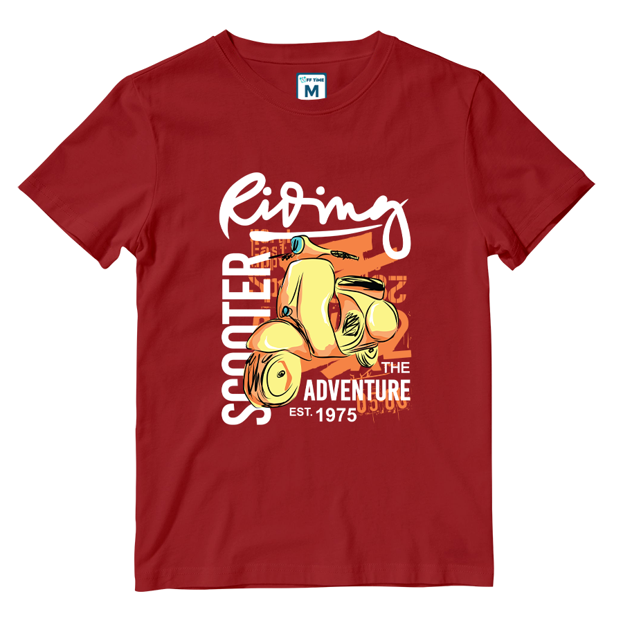 Cotton Shirt: Scooter Adventure