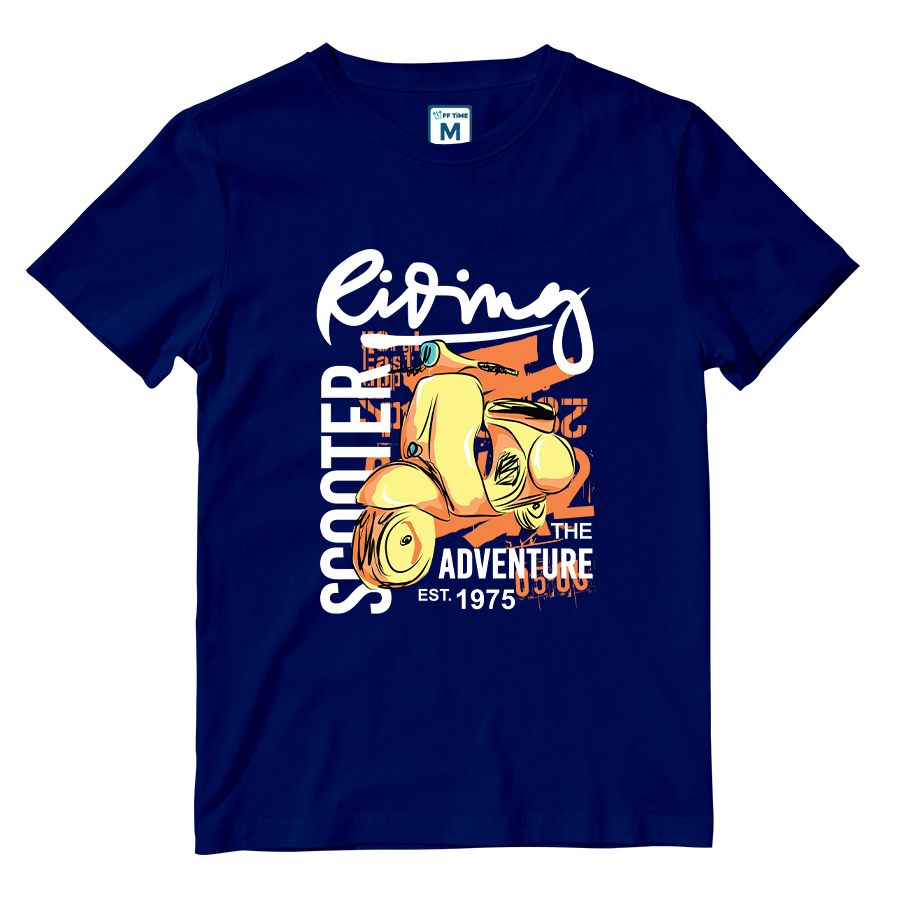 Cotton Shirt: Scooter Adventure