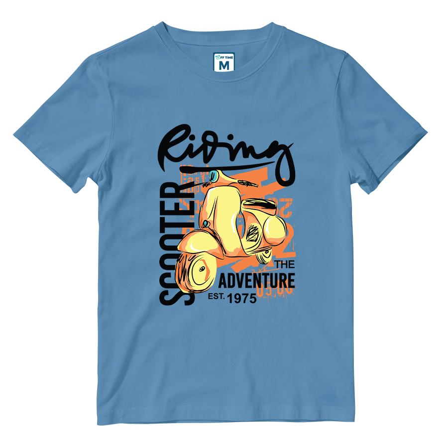 Cotton Shirt: Scooter Adventure