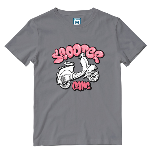 Cotton Shirt: Scooter Gang