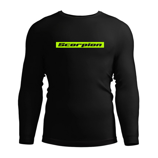 Long Sleeve Drifit Shirt: Scorpion