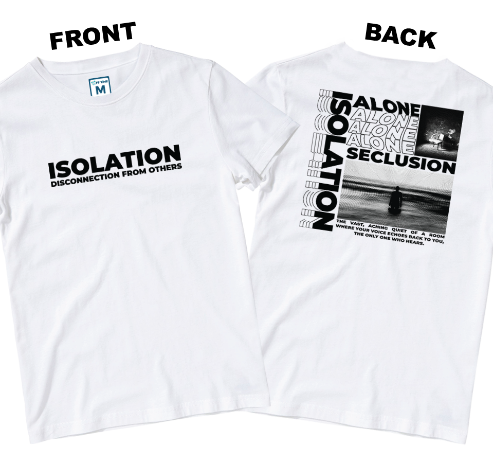 Cotton Shirt: Seclusion (Front and Back)