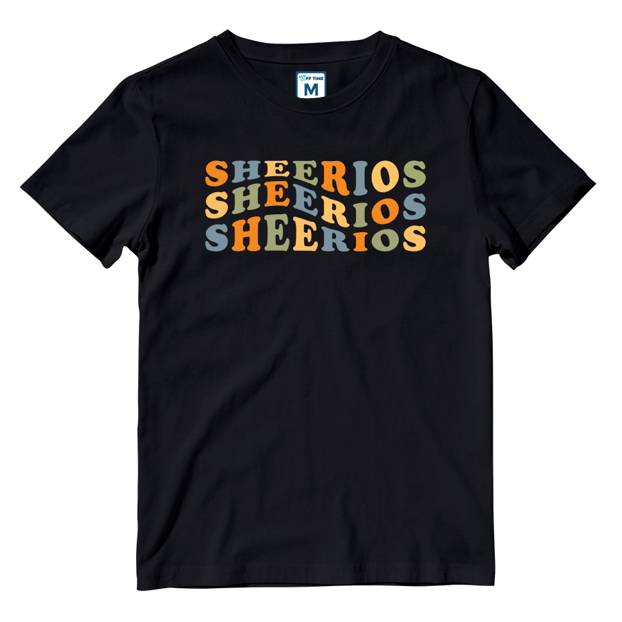 Cotton Shirt: Sheerios Colorful