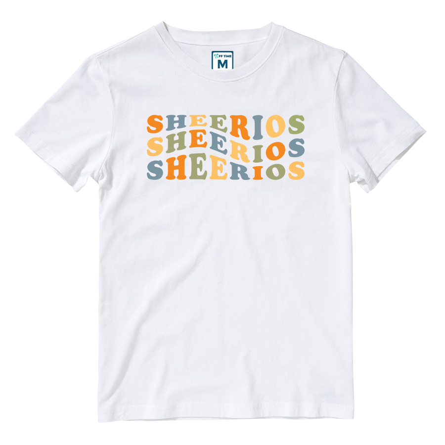 Cotton Shirt: Sheerios Colorful