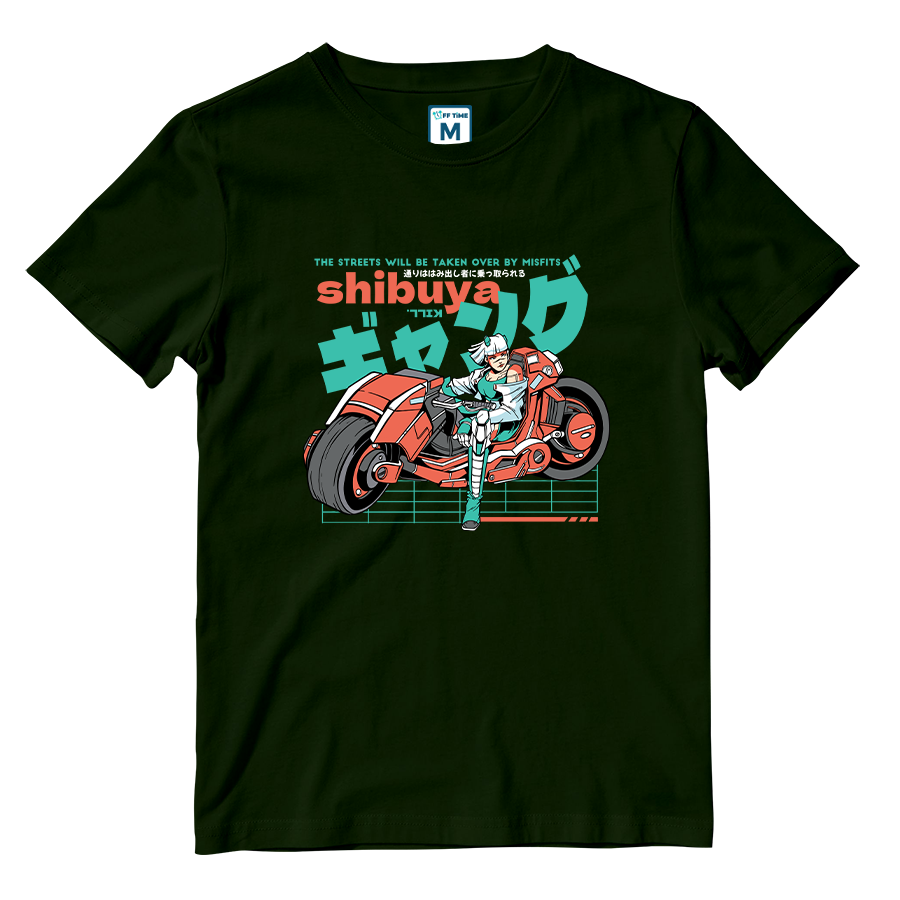 Cotton Shirt: Shibuya Rider