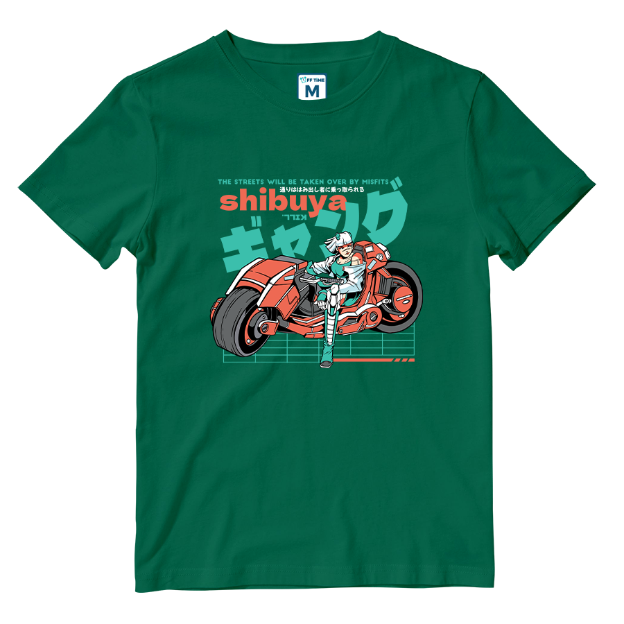 Cotton Shirt: Shibuya Rider