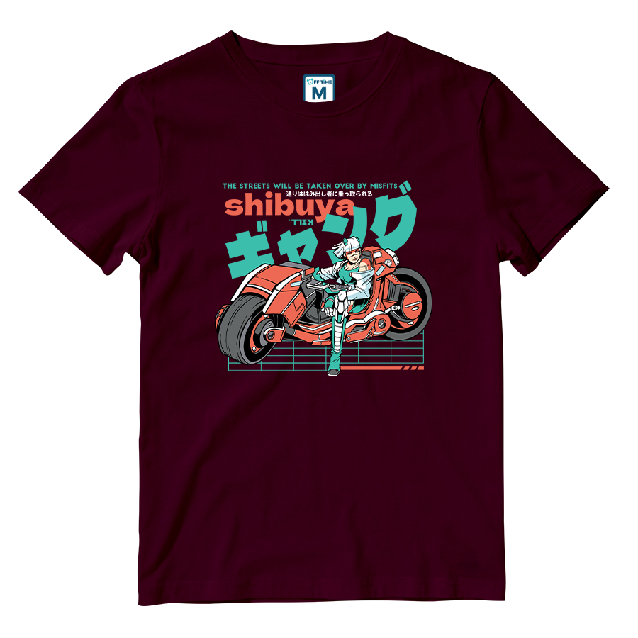 Cotton Shirt: Shibuya Rider