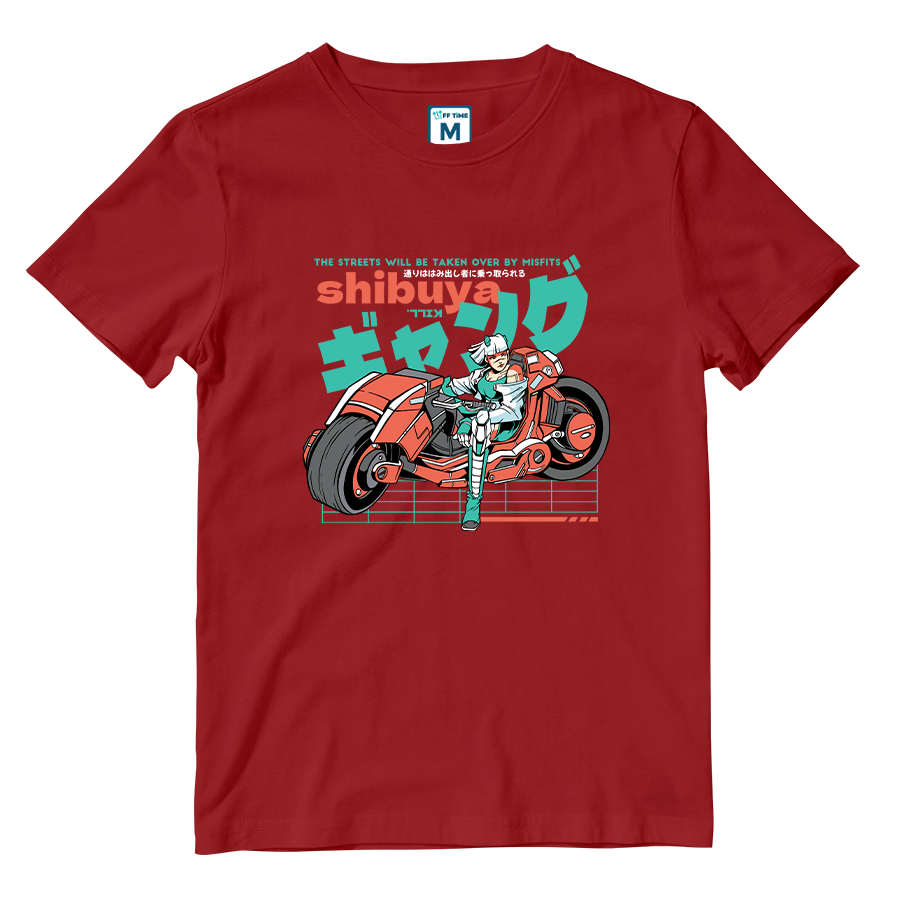 Cotton Shirt: Shibuya Rider
