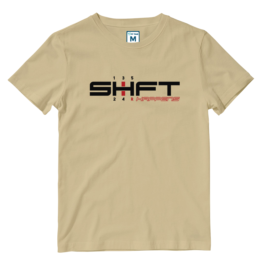 Cotton Shirt: Shift Happens