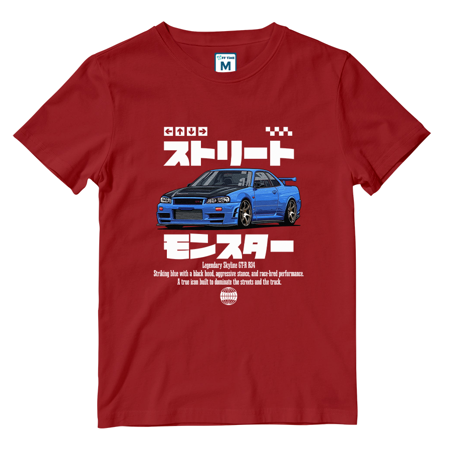 Cotton Shirt: Skyline GTR