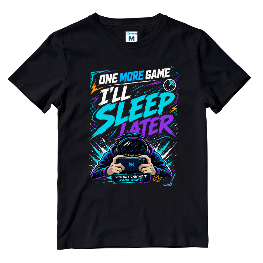 Cotton Shirt: Sleep Later