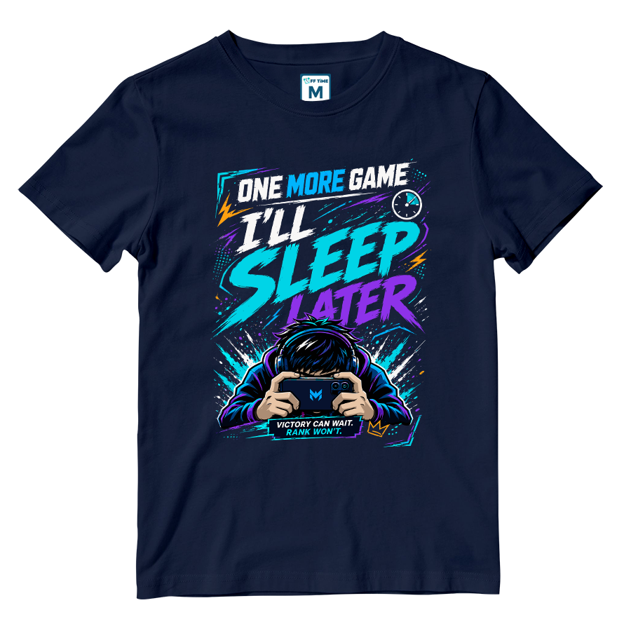 Cotton Shirt: Sleep Later