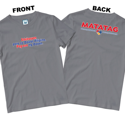 Cotton Shirt: Slogan 1 (Front and Back)