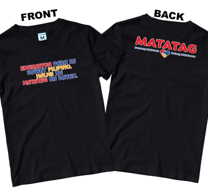 Cotton Shirt: Slogan 2 (Front and Back)