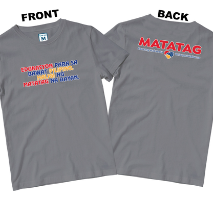 Cotton Shirt: Slogan 2 (Front and Back)