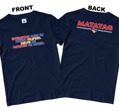 Cotton Shirt: Slogan 2 (Front and Back)