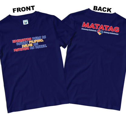 Cotton Shirt: Slogan 2 (Front and Back)