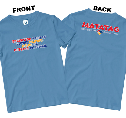 Cotton Shirt: Slogan 2 (Front and Back)