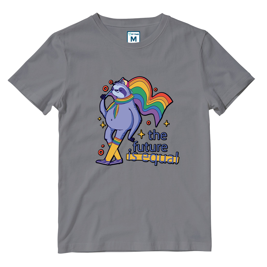 Cotton Shirt: Sloth Pride