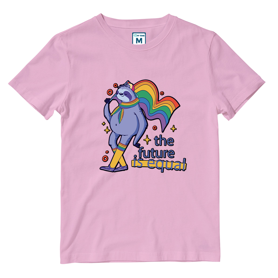 Cotton Shirt: Sloth Pride