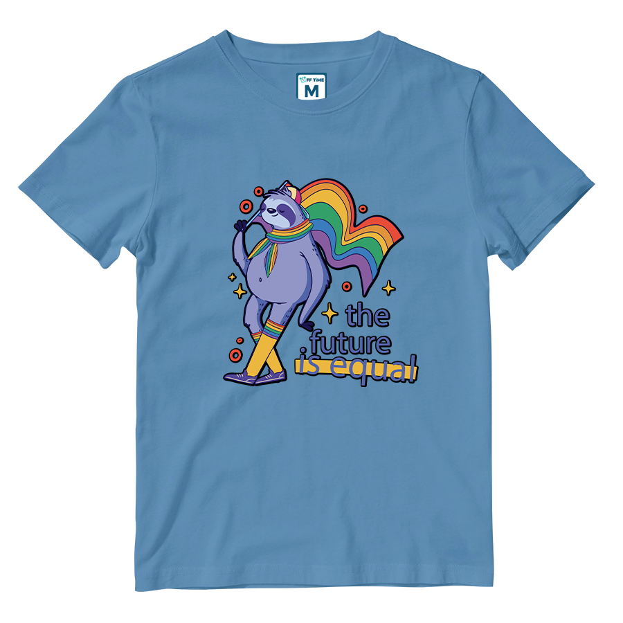 Cotton Shirt: Sloth Pride