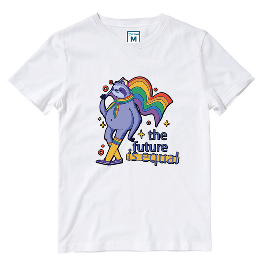 Cotton Shirt: Sloth Pride