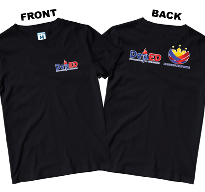 Cotton Shirt: DepEd Pocket 2 (Front and Back)