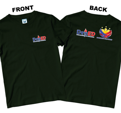 Cotton Shirt: DepEd Pocket 2 (Front and Back)