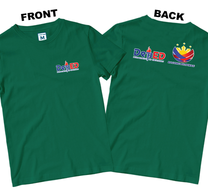 Cotton Shirt: DepEd Pocket 2 (Front and Back)